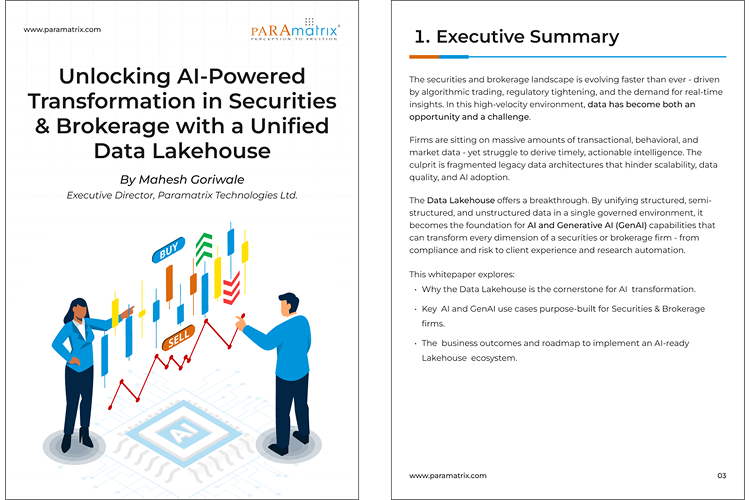 証券・ブローカレッジにおけるAI主導の変革を解き放つ
